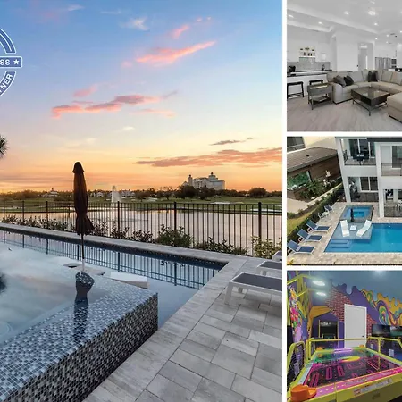 Luxurious 8 Bedroom Villa In Orlando6554